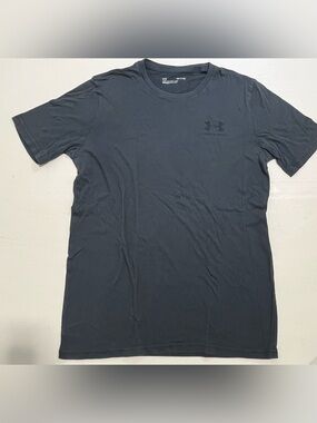 Under Armour Men's Black Crew Neck Athletic Tee